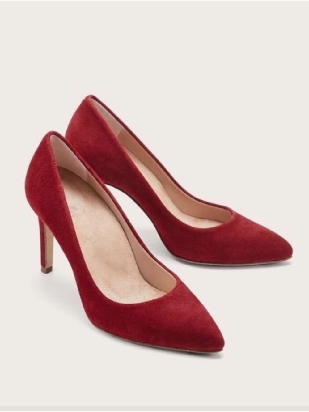 Inez Alta Heels in Red Suede size 9 W